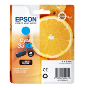Epson Oranges C13T33624010 inktcartridge 1 stuk(s) Origineel Cyaan