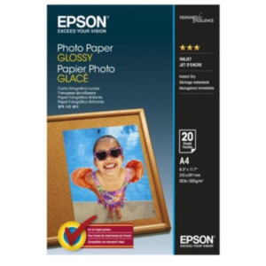 Epson Photo Paper Glossy - A4 - 20 Vellen