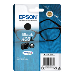 Epson Singlepack Black 408L DURABrite Ultra Ink