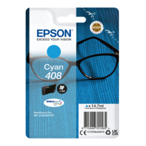 Epson Singlepack Cyan 408 DURABrite Ultra Ink