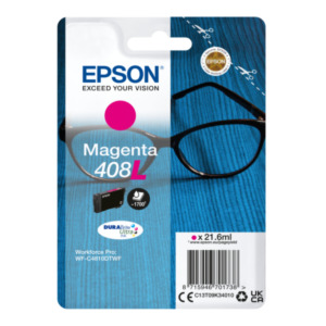 Epson Singlepack Magenta 408L DURABrite Ultra Ink