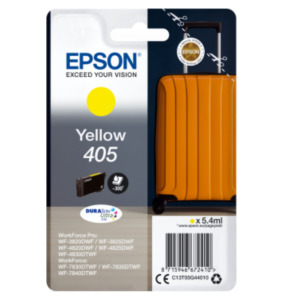 Epson Singlepack Yellow 405 DURABrite Ultra Ink