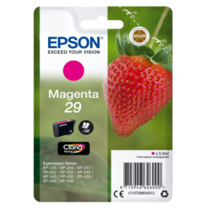 Epson Strawberry 29 M inktcartridge 1 stuk(s) Origineel Normaal rendement Magenta