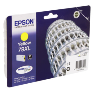 Epson Tower of Pisa Singlepack Yellow 79XL DURABrite Ultra Ink