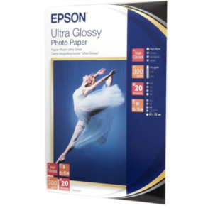 Epson Ultra Glossy Photo Paper - 10x15cm - 20 Vellen