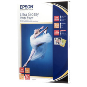 Epson Ultra Glossy Photo Paper - 13x18cm - 50 Vellen