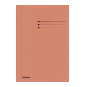 Esselte Folder with 3 flaps Folio, Orange Groen