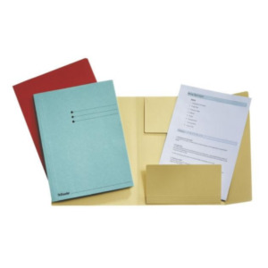 Esselte Leitz Esselte Folder with 3 flaps A4, Red Rood