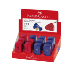 Faber -Castell 182711 potloodslijper Blauw, Rood
