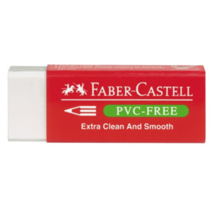 Faber -Castell PVC-Free vlakgum Wit 1 stuk(s)