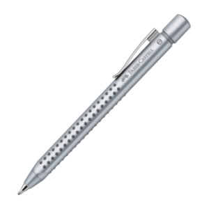 Faber GRIP 2011 Zwart, Blauw Clip-on retractable ballpoint pen 1 stuk(s)