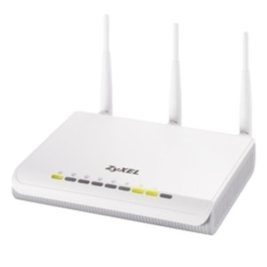 Fantec Zyxel NBG-460N draadloze router Wit