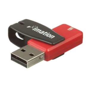 Fineblue Imation Nano 8GB USB flash drive Rood