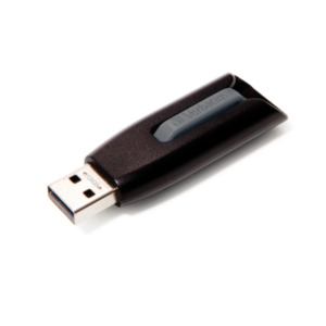 Fujitsu Verbatim V3 - USB-Stick 3.0 128 GB - Zwart