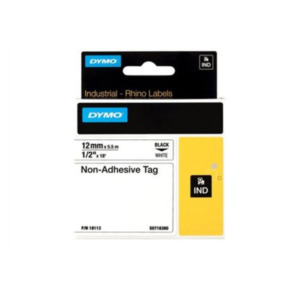 Gardena DYMO 12mm RHINO Non-adhesive tag labelprinter-tape D1