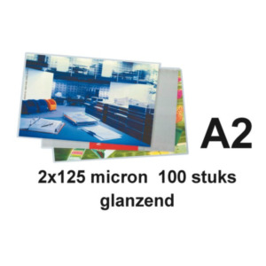 GBC Document Lamineerhoezen A2 2x125 micron Glanzend (100)