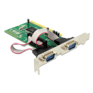 Gens ace DeLOCK PCI card 2x serial interfacekaart/-adapter