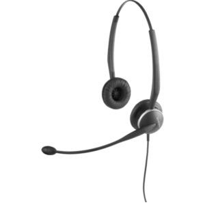 GN NETCOM Jabra 2129-82-04 hoofdtelefoon/headset Bedraad Hoofdband Kantoor/callcenter Bluetooth Zwart