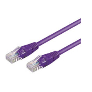 Goobay 0.25m 2xRJ-45 Cable netwerkkabel Violet 0,25 m Cat6