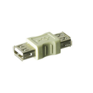 Goobay 50293 tussenstuk voor kabels USB 2.0 Zwart