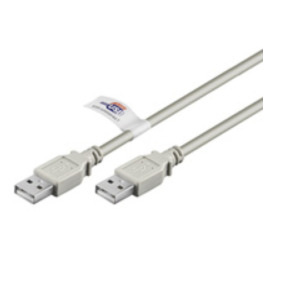 Goobay 50797 USB-kabel USB 2.0 3 m USB A Grijs