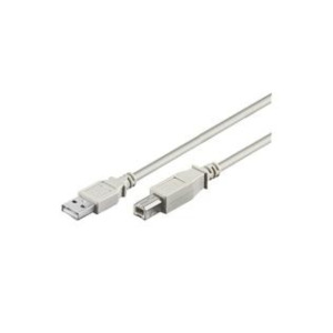 Goobay 50953 USB-kabel USB 2.0 1,8 m USB A USB B Grijs