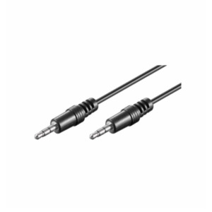 Goobay 51659 audio kabel 2,5 m 3.5mm Zwart