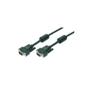 Goobay 68139 VGA kabel 15 m VGA (D-Sub) Zwart