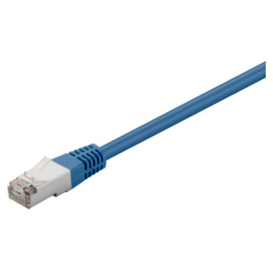 Goobay 73071 netwerkkabel Blauw 0,5 m Cat5e F/UTP (FTP)