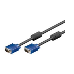Goobay 93368 VGA kabel 1,8 m VGA (D-Sub) Zwart
