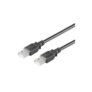 Goobay 93593 USB-kabel USB 2.0 1,8 m USB A Zwart