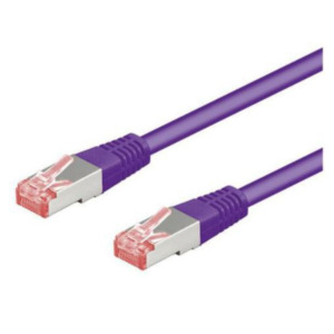 Goobay 95480 netwerkkabel Violet 1 m Cat6 S/FTP (S-STP)