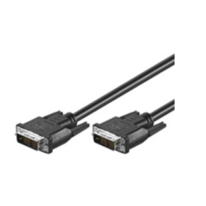 Goobay MMK 120-200 18+1 DVI-D 2m DVI kabel Zwart