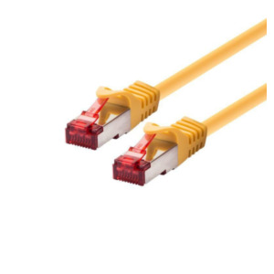 Good Connections Goobay 95473 netwerkkabel Geel 1 m Cat6 S/FTP (S-STP)