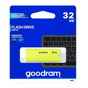 Goodram UME2 USB flash drive 32 GB USB Type-A 2.0 Geel