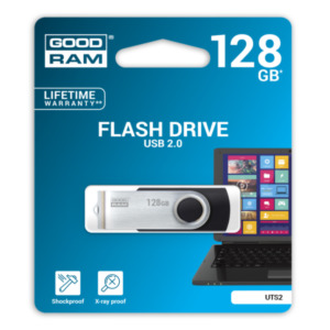 Goodram UTS2 USB flash drive 128 GB USB Type-A 2.0 Zwart