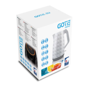 Gotie GOTIE GCP-130C waterkoker 1,7 l 2000 W Zwart