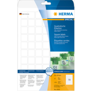 Herma 10105 printeretiket Wit Zelfklevend printerlabel