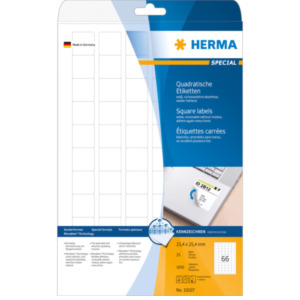 Herma 10107 printeretiket Wit Zelfklevend printerlabel