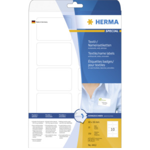 Herma 4412 printeretiket Wit Zelfklevend printerlabel