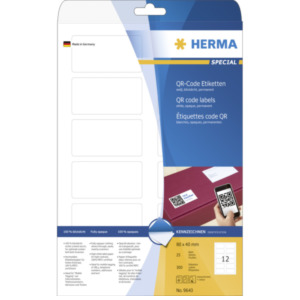 Herma 9643 printeretiket Wit Zelfklevend printerlabel