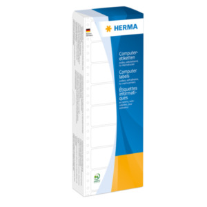 Herma Computeretiketten eindloos 88.9x35.7 mm groen 1-banen 2000 St.