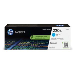 HP 220A originele LaserJet-tonercartridge, cyaan