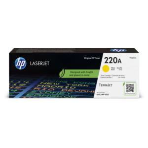 HP 220A originele LaserJet-tonercartridge, geel