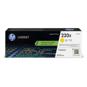 HP 220X originele LaserJet-tonercartridge, geel