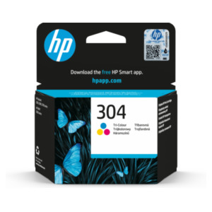 HP 304 originele drie-kleuren inktcartridge