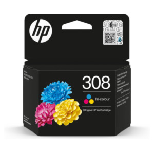 HP 308 originele driekleureninktcartridge