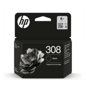 HP 308 originele zwarte inktcartridge EU