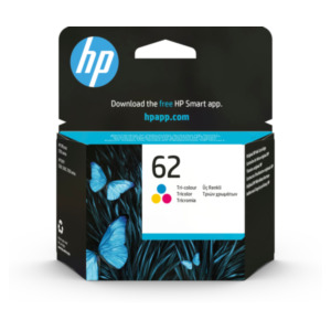 HP 62 originele drie-kleuren inktcartridge