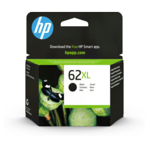 HP 62XL originele high-capacity zwarte inktcartridge